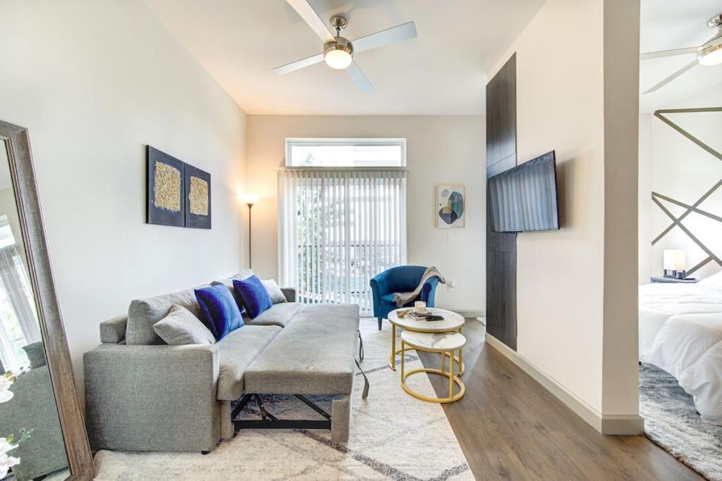 Ferienwohnung Trendy Downtown 1Bd/Freeparking/Wi-Fi/Pool Houston Exterior foto