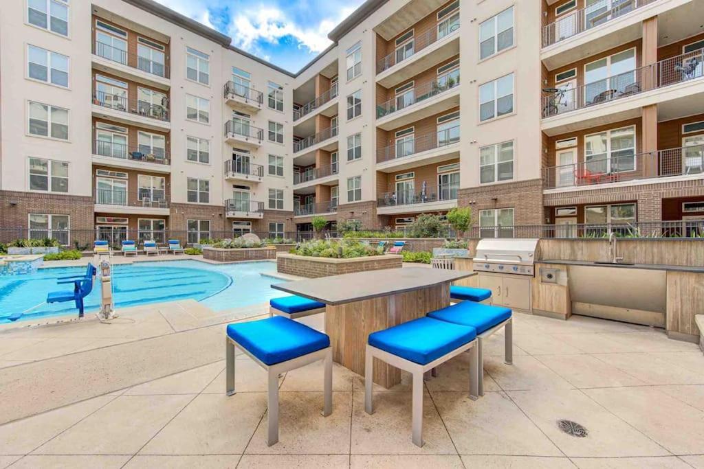 Ferienwohnung Trendy Downtown 1Bd/Freeparking/Wi-Fi/Pool Houston Exterior foto