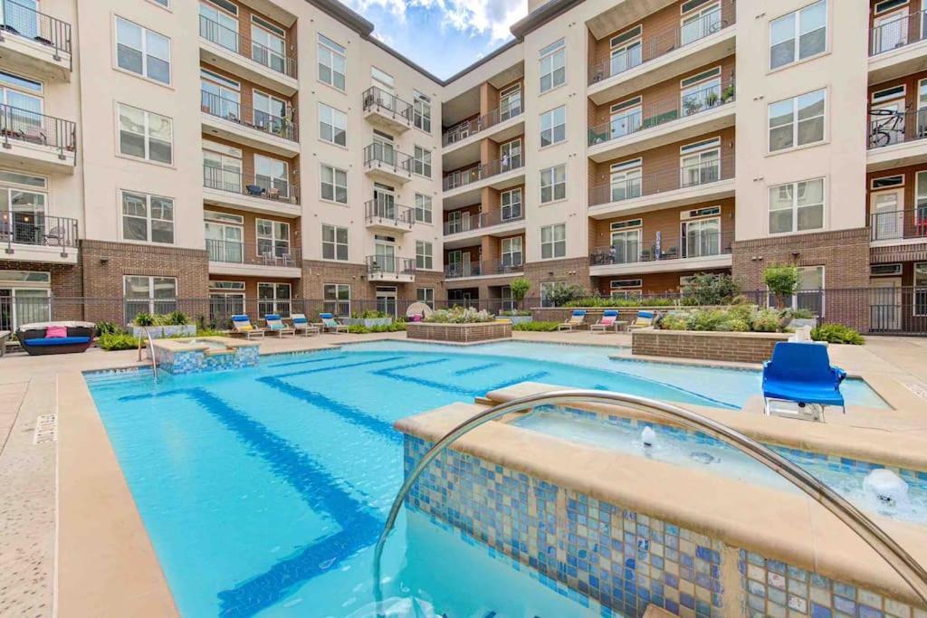 Ferienwohnung Trendy Downtown 1Bd/Freeparking/Wi-Fi/Pool Houston Exterior foto
