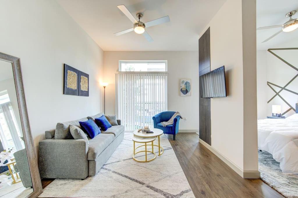 Ferienwohnung Trendy Downtown 1Bd/Freeparking/Wi-Fi/Pool Houston Exterior foto