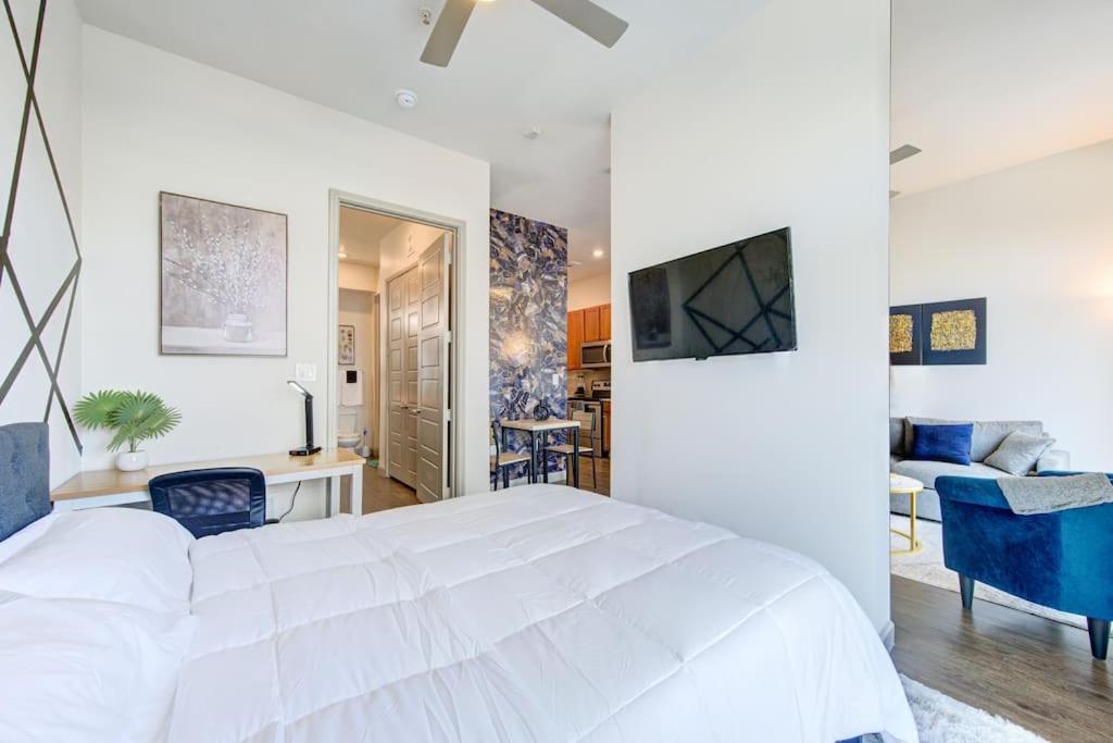 Ferienwohnung Trendy Downtown 1Bd/Freeparking/Wi-Fi/Pool Houston Exterior foto